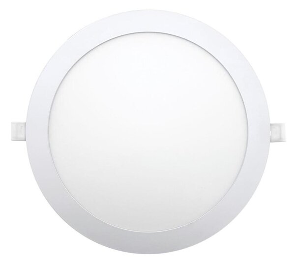 Χωνευτό Φωτιστικό LED CIRCLE LED/24W/230V 6500K διάμετρος 30 cm λευκό