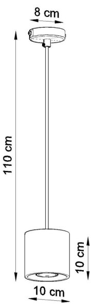 Πολύφωτο σε σχοινί ORBIS 1 1xGU10/40W/230V μαύρο