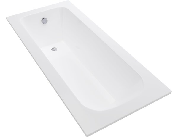 Mexen Vega ορθογώνια μπανιέρα 120 x 70 cm, λευκή - 55011207000