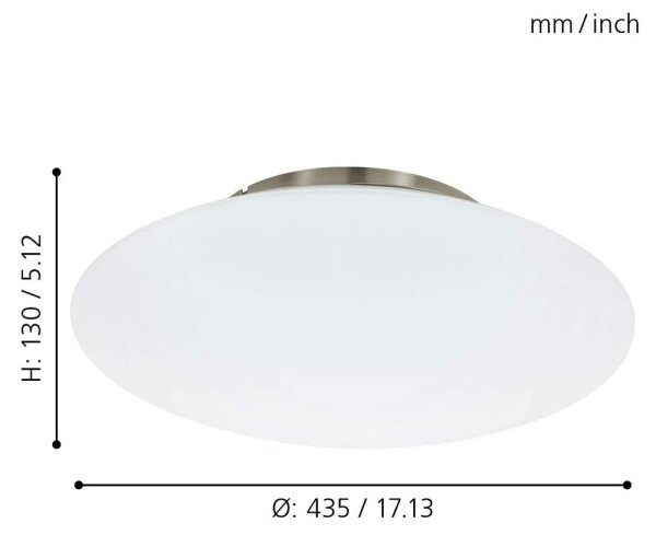 Eglo 97811 - Φωτιστικό οροφής LED Dimming FRATTINA-C 1xLED/27W/230V