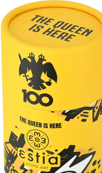 ESTIA ΘΕΡΜΟΣ TRAVEL CUP AEK BC EDITION THE QUEEN IS HERE 500ml