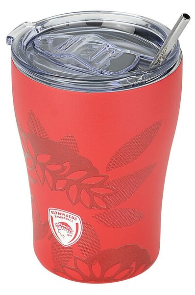 ESTIA ΘΕΡΜΟΣ COFFEE MUG OLYMPIACOS BC EDITION 350ml