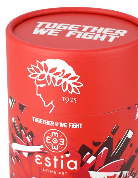 ESTIA ΘΕΡΜΟΣ COFFEE MUG OLYMPIACOS BC EDITION TOGETHER WE FIGHT 350ml