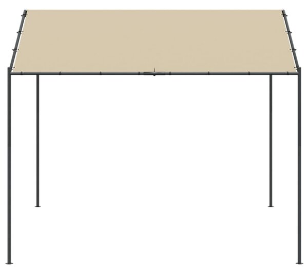 VidaXL Τέντα Μπεζ 3 x 3 μ. από Ατσάλι και Ύφασμα