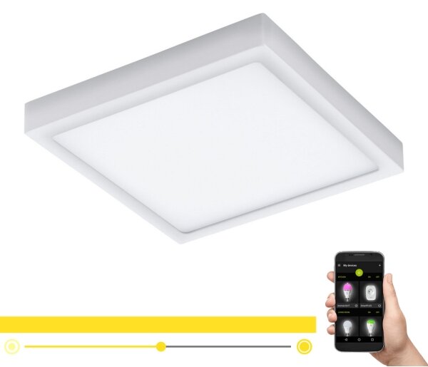 Eglo 98172 - Φως εξωτερικού χώρου dimmer LED ARGOLIS-C LED/22W/230V Bluetooth IP44