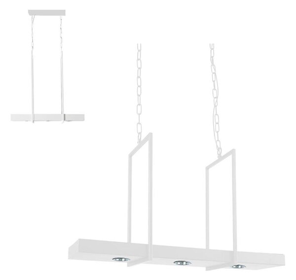 Markslöjd 106124 - Πολύφωτο dimmer LED πάνω σε αλυσίδα TRAY 3xLED/3W/230V λευκό