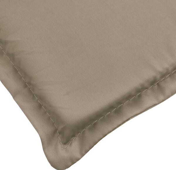 VidaXL Μαξιλάρι Ξαπλώστρας Taupe 200 x 50 x 3εκ. από Ύφασμα Oxford