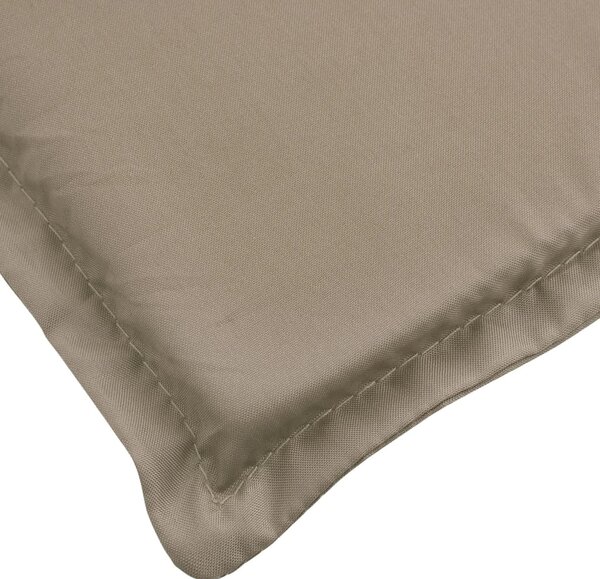 VidaXL Μαξιλάρι Ξαπλώστρας Taupe 186 x 58 x 3εκ. από Ύφασμα Oxford