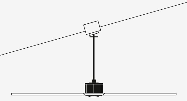 FARO 33425 - Ανεμιστήρας οροφής JUSTFAN