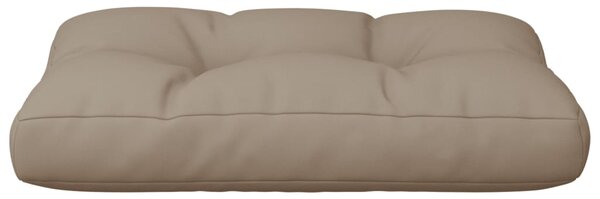 VidaXL Μαξιλάρι Παλέτας Taupe 60 x 40 x 12 εκ. Υφασμάτινο