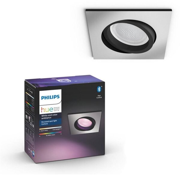 Philips 50551/48/P7 - LED RGBW Χωνευτό φωτιστικό Hue CENTURA 1xGU10/5,7W/230V