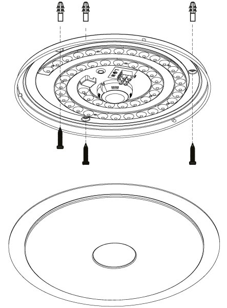 Eglo 98323 - Φως οροφής dimmer LED LANCIANO LED/24W/230V + RC