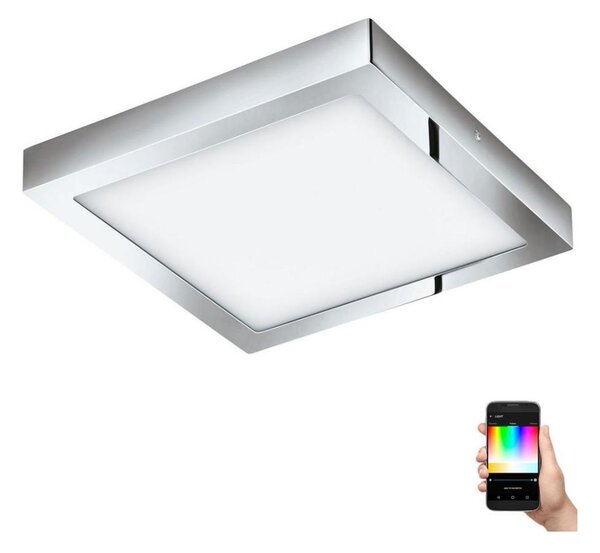 Eglo 98561 - Φωτιστικό οροφής dimmer LED RGB FUEVA-C LED/21W/230V BΤ