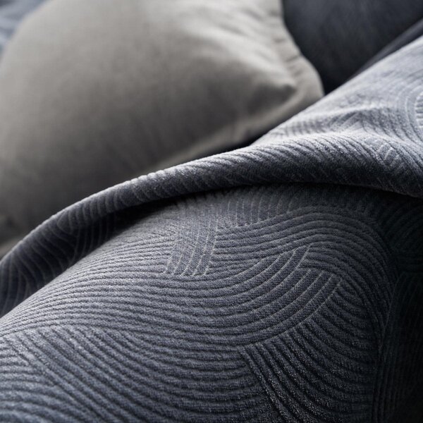 Ριχτάρι Πολυθρόνας (180x180) Gofis Home Nimbus Blue Grey 447/09