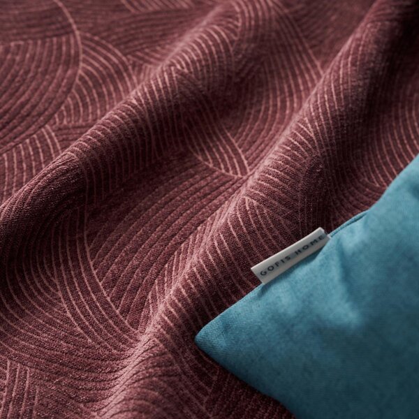 Ριχτάρι Καναπέ Διθέσιου (180x250) Gofis Home Nimbus Red Wine 447/02