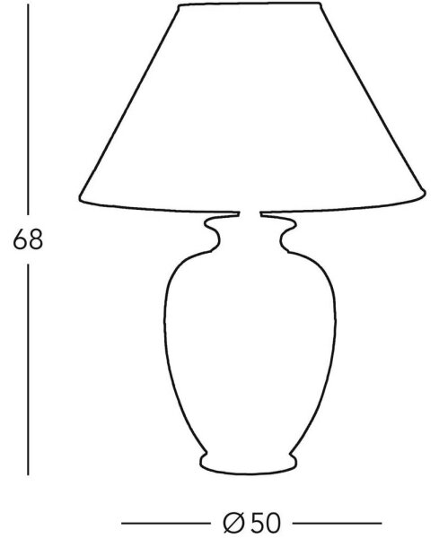 Kolarz 0014.75 - Επιτραπέζια λάμπα GIARDINO 1xE27/100W/230V