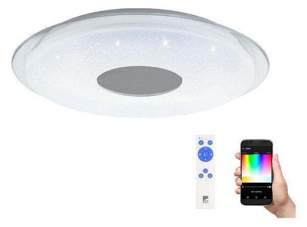 Eglo 98768 - LED RGB Dimming φωτιστικό οροφής LANCIANO-C LED/38W/230V + RC