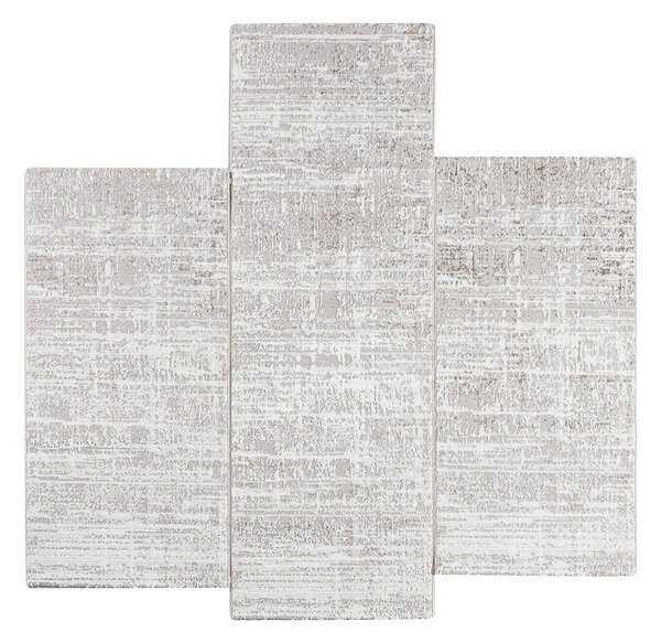 Χαλιά Κρεβατοκάμαρας (Σετ 3τμχ) Polcarpet Monaco Moma HL 436 Cream