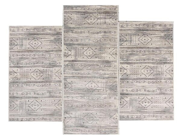 Χαλιά Κρεβατοκάμαρας (Σετ 3τμχ) Polcarpet Giza Cairo 54016 Beige
