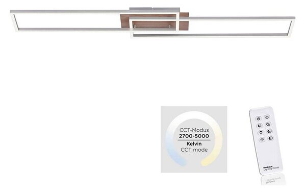 Leuchten Direkt 14019-78 - LED Φως dimmer IVEN 2xLED/20W/230V + RC