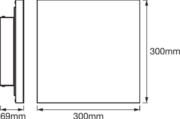 Ledvance - Φως οροφής dimmer LED SMART+ FRAMELESS LED/20W/230V Wi-Fi