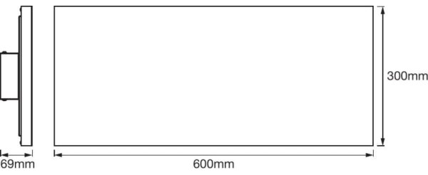 Ledvance - Φωτιστικό οροφής dimmer LED SMART+ FRAMELESS LED/28W/230V Wi-Fi