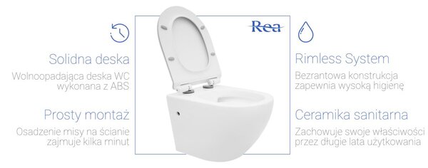 Κρεμαστή λεκάνη τουαλέτας Carlo Mini Rimless, Μαύρο Ματ