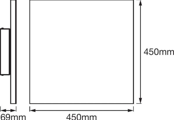 Ledvance - Φωτιστικό οροφής dimmer LED SMART+ FRAMELESS LED/28W/230V Wi-Fi