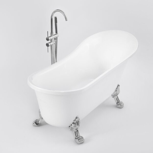 Ανεξάρτητη μπανιέρα Rea Brasso Chrome