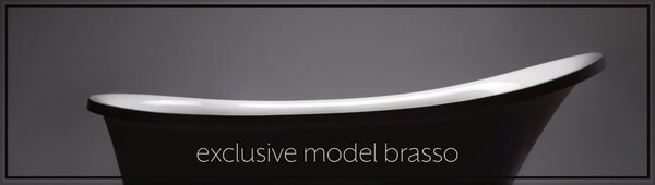 Ανεξάρτητη μπανιέρα Rea Brasso Chrome