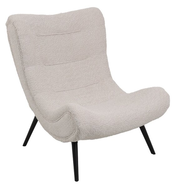 Πολυθρόνα ct σκαμπό Silla, Pako World, Μπεζ, 97x80x100 cm
