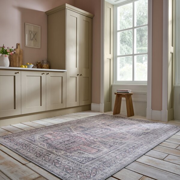 Χαλί Otis Global Ροζ 190x290 cm, Flair Rugs