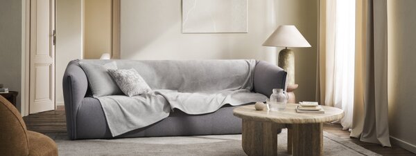 Ριχτάρι Πολυθρόνας 180x180cm GOFIS HOME Nimbus Cloud Grey 447/01