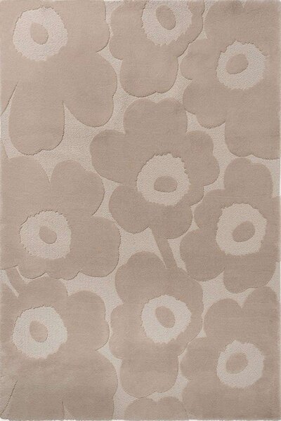 Χαλί Unikko 132201 Light Beige Marimekko