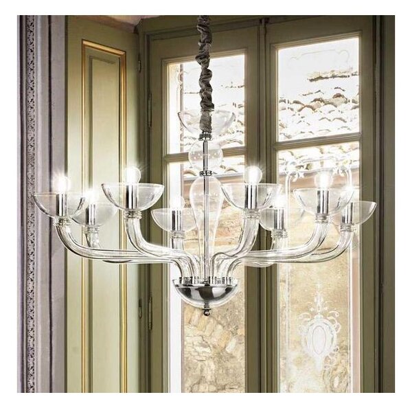 Ideal Lux – Κρεμαστό πολύφωτο με σύρμα CASANOVA 8×E14/40W/230V