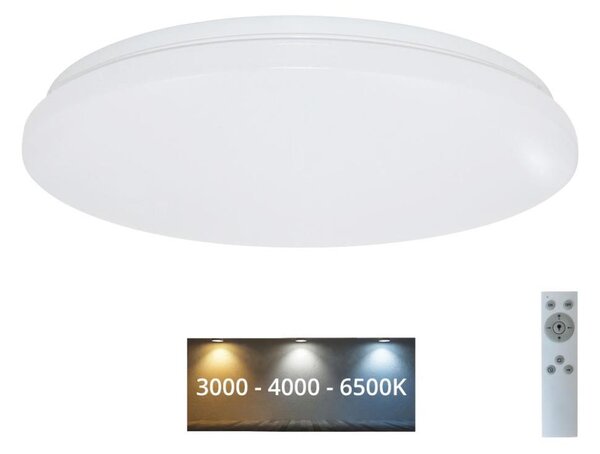 Brilagi - LED Dimmable φωτιστικό οροφής OPAL LED/24W/230V 3000/4000/6500K+ RC