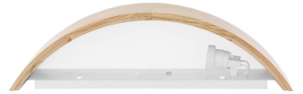 TEMAR LIGHTING Απλίδα Cleo D1DR410, ξύλο δρυός, μήκος 41 cm, E27, ρυθμιζόμενος, Ξύλου, Σαλόνι / τραπεζαρία, Ξύλο, σύγχρονο