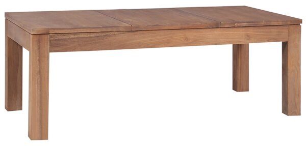 VidaXL Τραπεζάκι Σαλονιού 110 x 60 x 40 εκ. Ξύλο Teak/Φυσικό Φινίρισμα