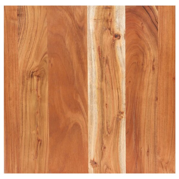 VidaXL Τραπέζι Μπαρ Live Edge 50 x 50 x 110 εκ. από Μασίφ Ξύλο Ακακίας