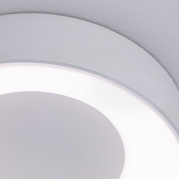 Paulmann HomeSpa Casca LED φωτιστικό οροφής Ø 30cm λευκό, ρυθμιζόμενος, Λευκό, Μπάνιο, Μέταλλο, σύγχρονο