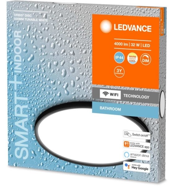 Ledvance-LED Dimmable φωτιστικό μπάνιου SMART+ DISC LED/32W/230V Wi-Fi IP44