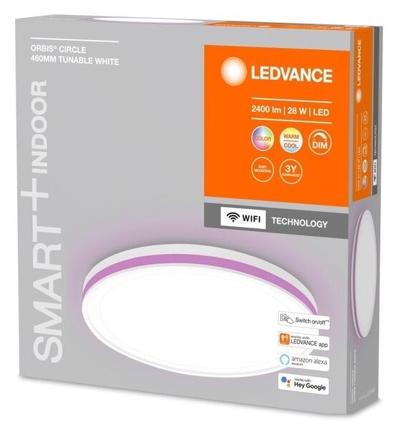 Ledvance -LED RGBW Dimmable φωτιστικό οροφής SMART+ CIRCLE LED/28W/230V Wi-Fi