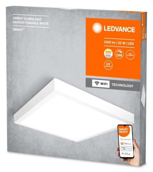 Ledvance - LED Dimmable φωτιστικό οροφής SMART+ DOWNLIGHT LED/22W/230V Wi-Fi