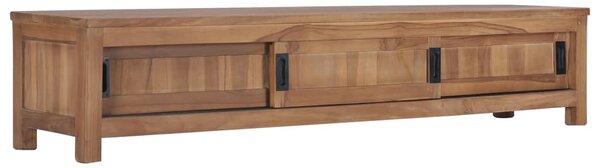 VidaXL Έπιπλο Τηλεόρασης 150 x 30 x 30 εκ. από Μασίφ Ξύλο Teak