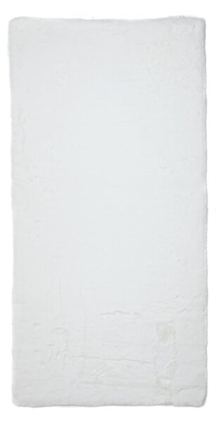 Royal Χαλί γούνινο Bunny White 1WH - 133x190 Διάδρομος 67 cm x 140 cm