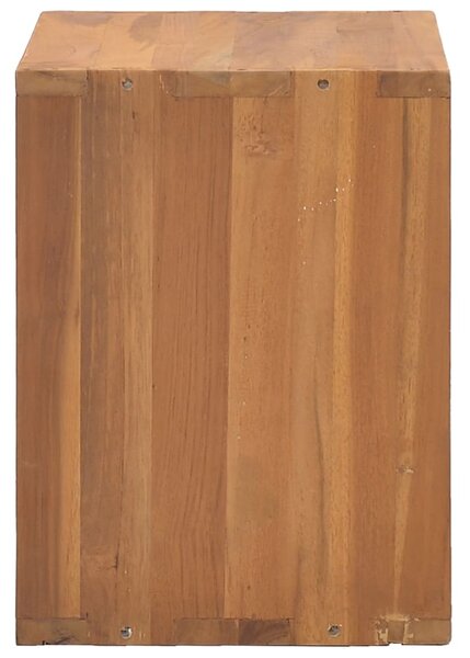 VidaXL Κομοδίνο 40 x 30 x 40 εκ. από Μασίφ Ξύλο Teak