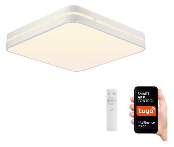 Immax NEO 07155-W42 - LED Dimmable φωτιστικό PERFECTO 48W/230V Wi-Fi Tuya + RC