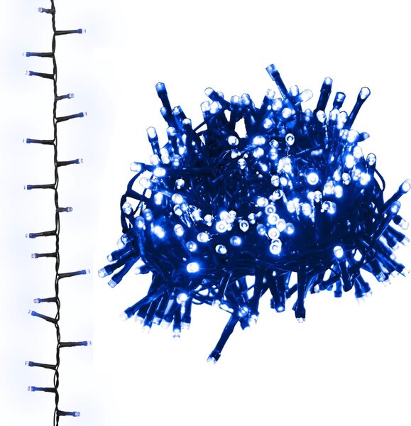 VidaXL Φωτάκια Compact με 1000 LED Μπλε 25 μ. από PVC