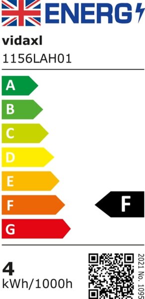 VidaXL Φωτιστικό Σποτ Ράγα με 2 Λαμπτήρες LED Filament 8 W