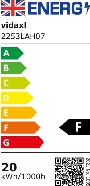 VidaXL Προβολέας LED Ψυχρό Λευκό 20 W